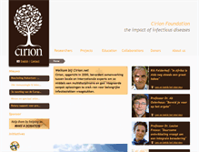 Tablet Screenshot of cirion.net